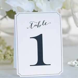 NWT‎ Gartner + Studios 12ct table numbers